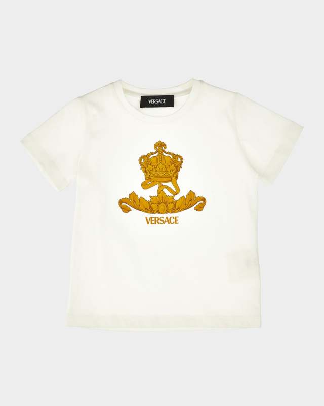 Boy's Barocco Crown T-Shirt, Size 18M-4